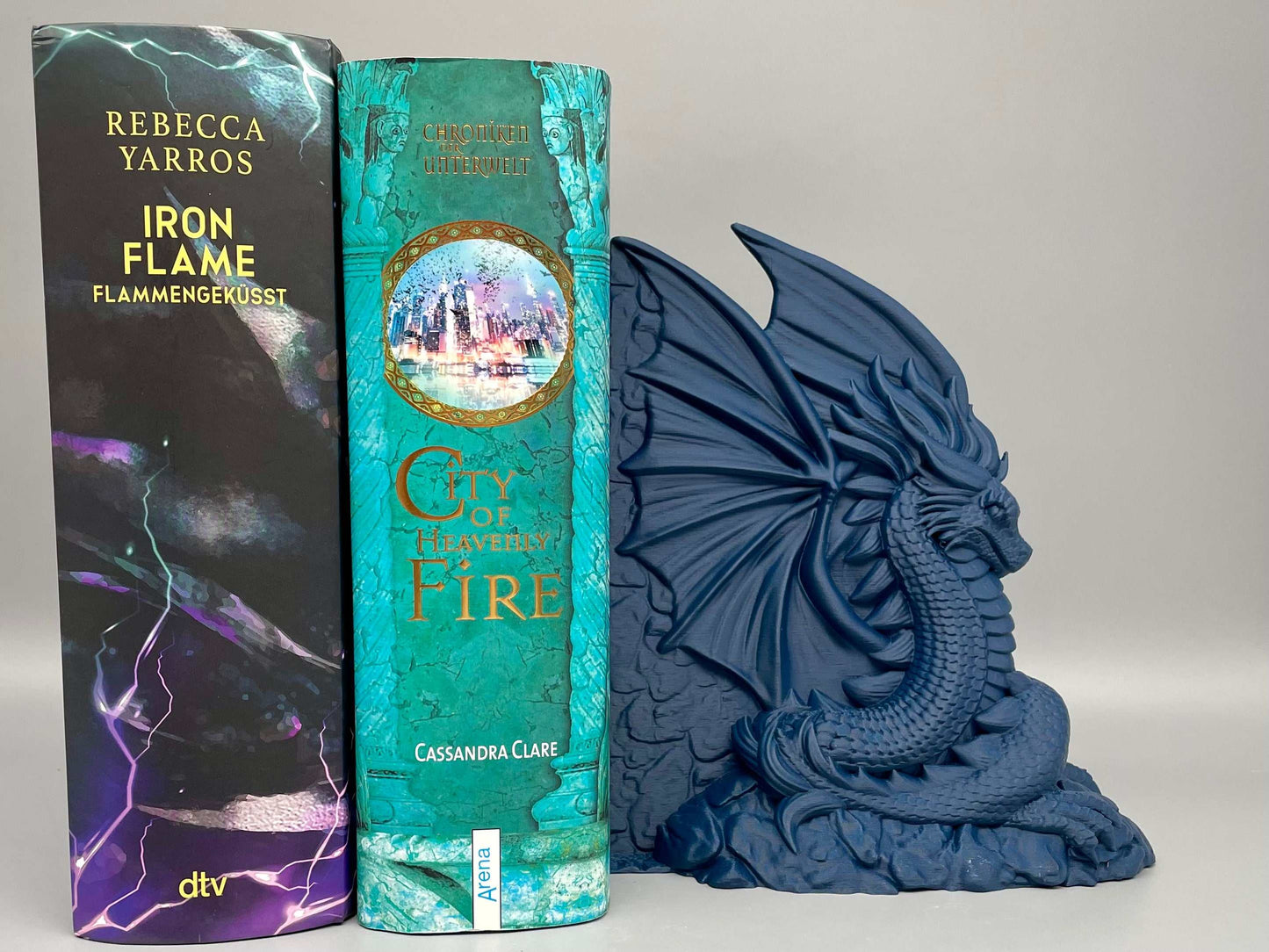 Drachen Buchstütze, Dekoration für Bücherregal, Buchliebhaber - Drachen Buchstütze - TM Zone Shop