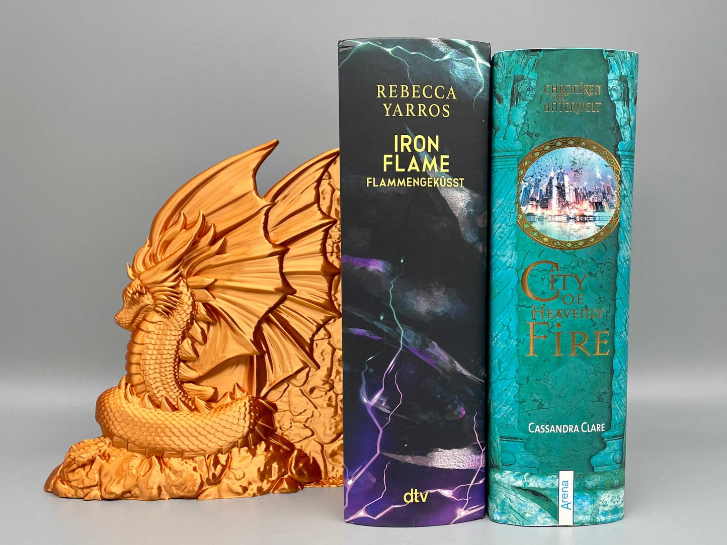 Drachen Buchstütze, Dekoration für Bücherregal, Buchliebhaber - Drachen Buchstütze - TM Zone Shop