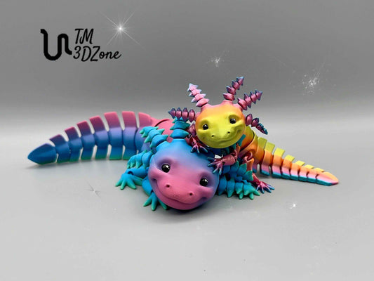 Beweglicher Axolotl - Beweglicher Axolotl - TM Zone Shop