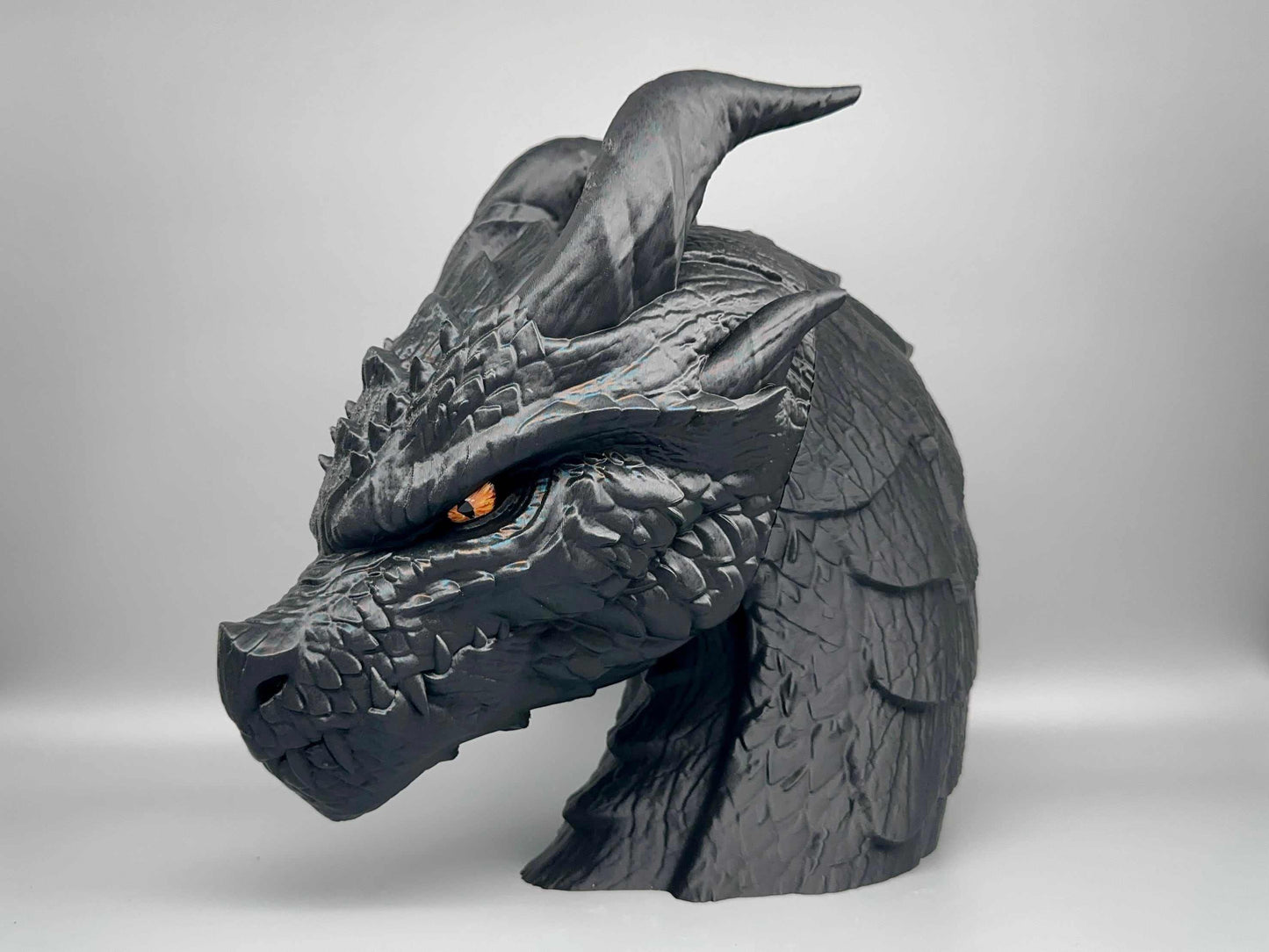 Drachen Kopfhörerständer, Drachenbüste, Drachen Statue, Drachen Wandde - Drachen Kopfhörerständer, Drachenbüste, Drachen Statue, Drachen Wanddeko - TM Zone Shop